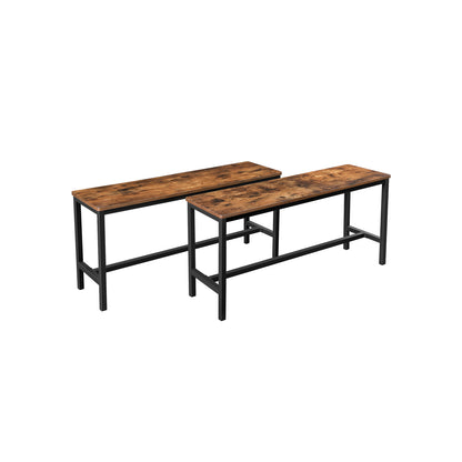 Indoor Benches | Pair of 2 | Table Benches | Dining Benches