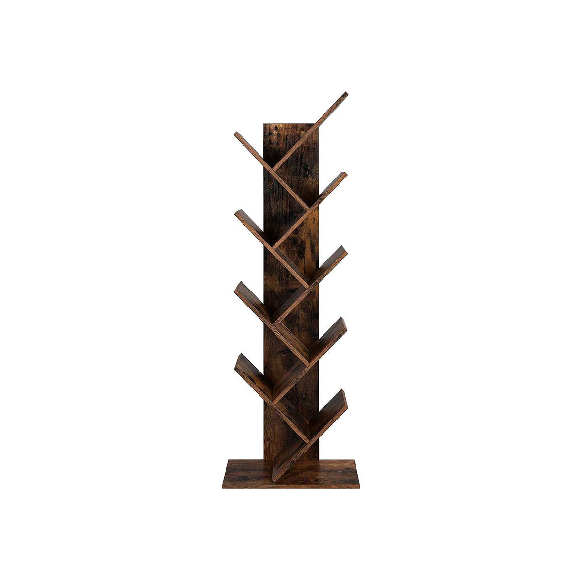 Tree Style Bookshelf | 8-Tier Floor Standing Bookcase