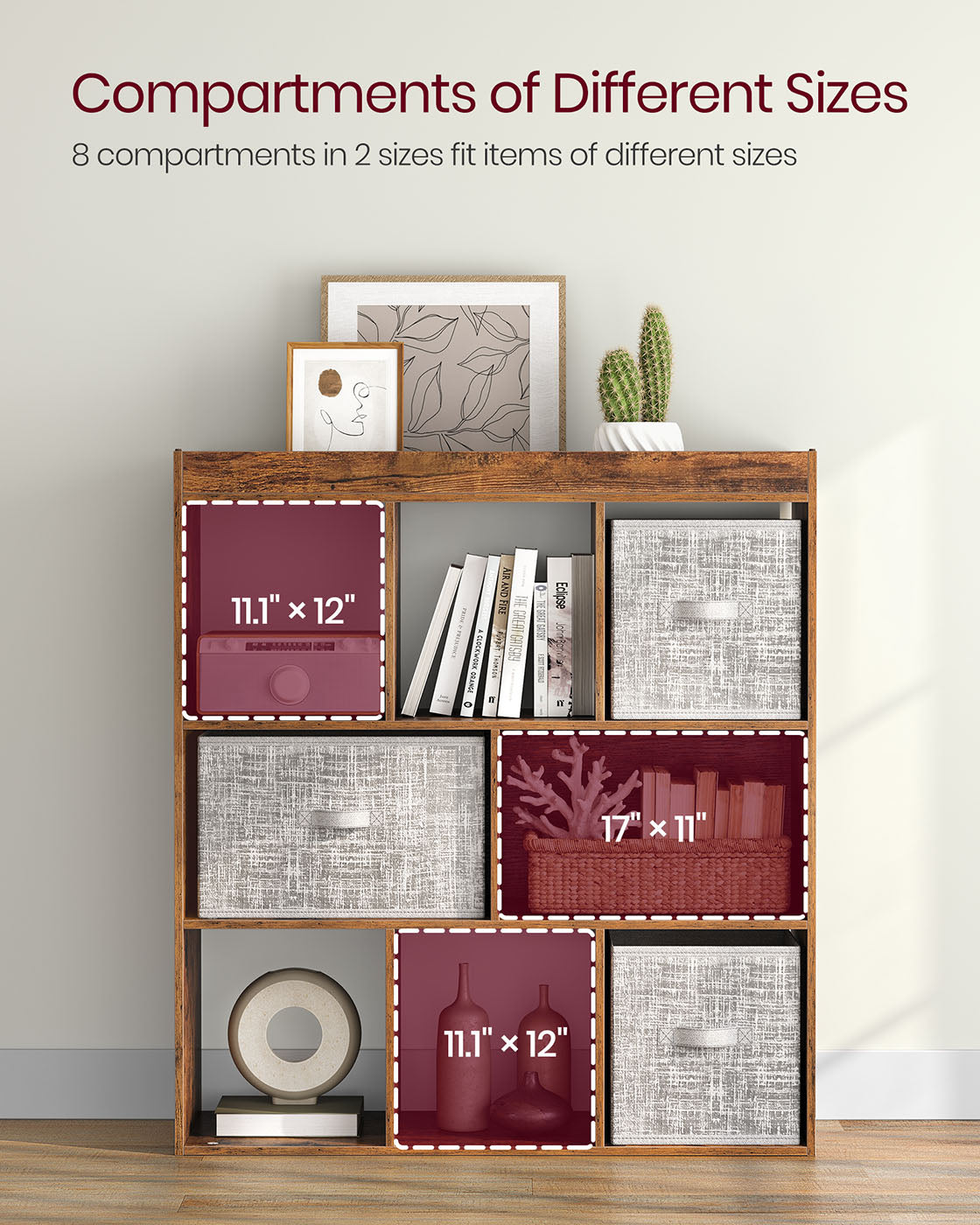Bookcase | Wooden | Freestanding Bookshelf