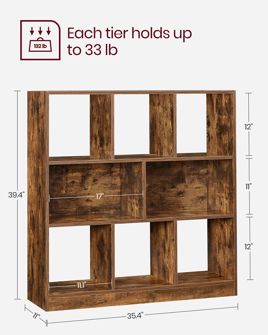 Bookcase | Wooden | Freestanding Bookshelf