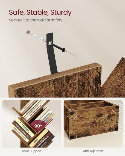 Modern tree bookshelf with cabinet - image 7
