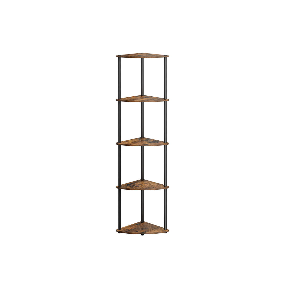 Corner Shelf, Superfast Toolless Assembly, 5-Tier Corner Standing Shelf, Corner Shelf Stand