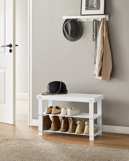 3-Tier Bamboo Shoe Rack Bench - image 47