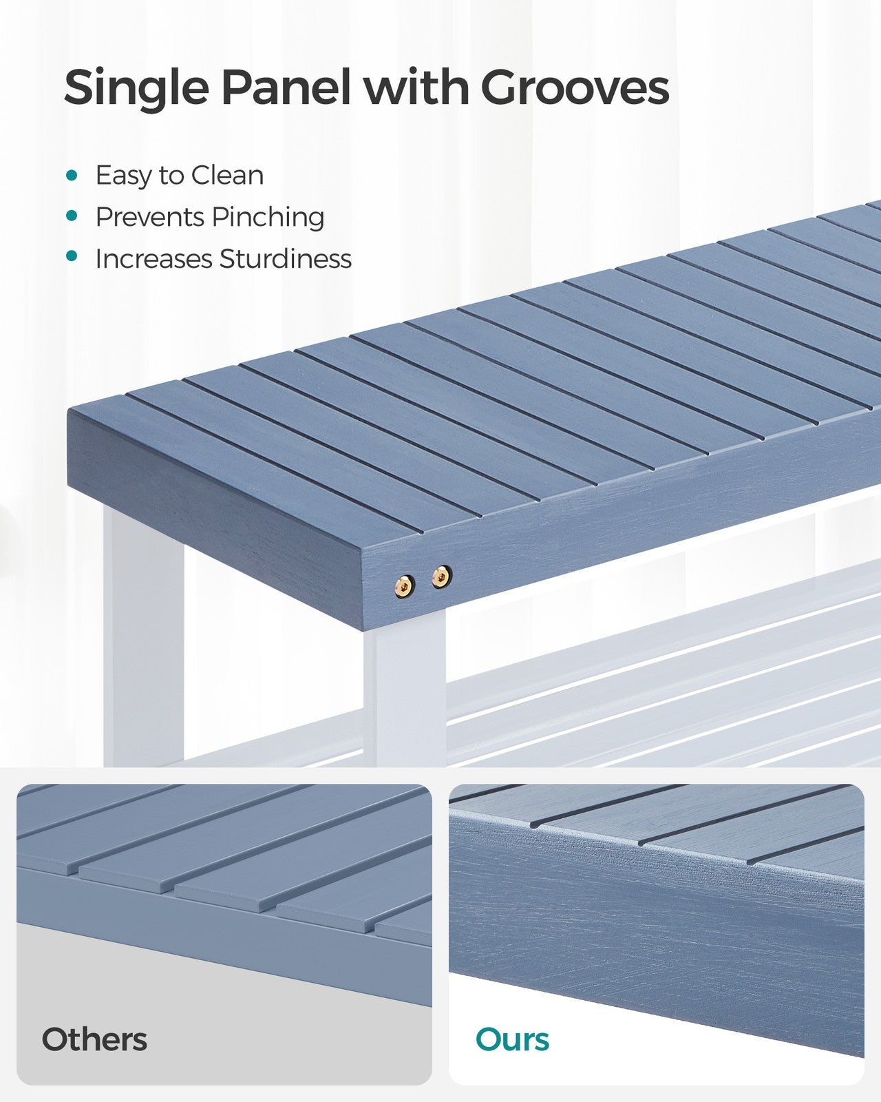 3-Tier Bamboo Shoe Rack Bench - image 27