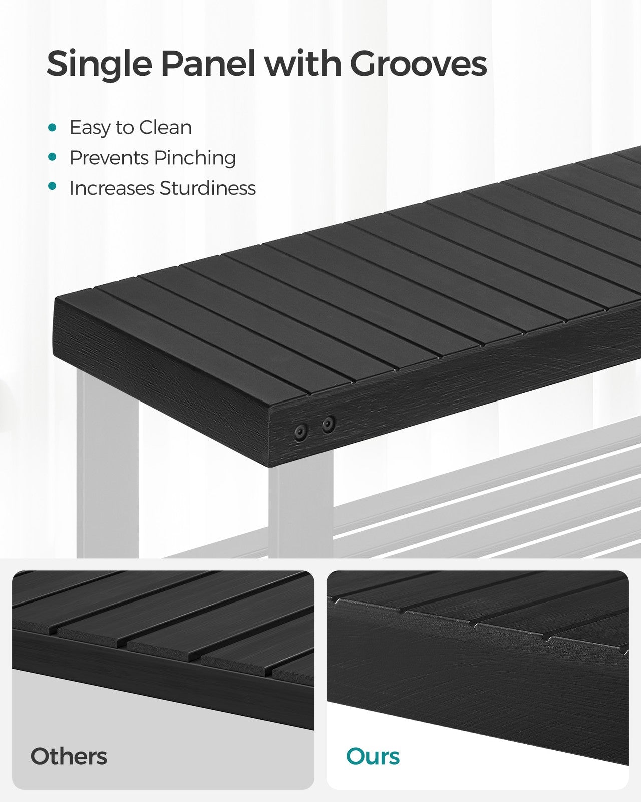 3-Tier Bamboo Shoe Rack Bench - image 11