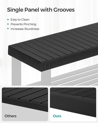 3-Tier Bamboo Shoe Rack Bench - image 11