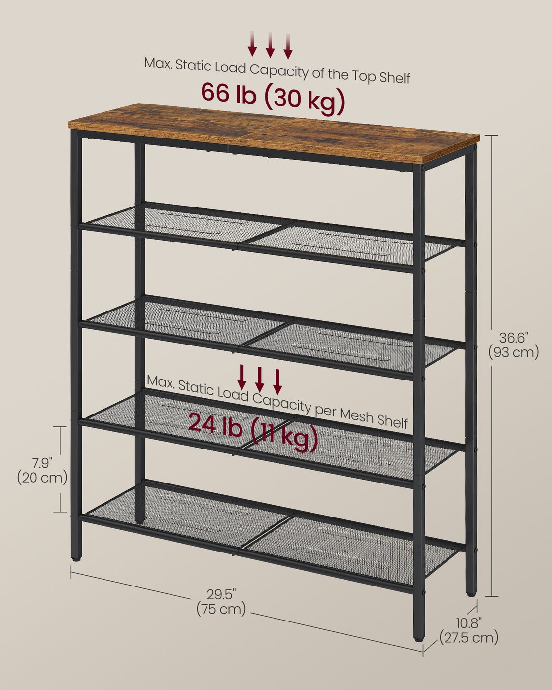 Shoe Rack, Large Shoe Storage Organizer for Closet, Entryway - image 5
