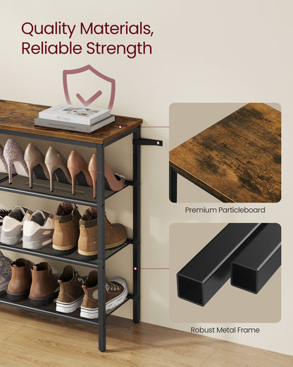 Shoe Rack, Large Shoe Storage Organizer for Closet, Entryway - image 6