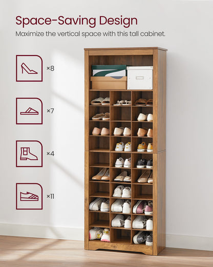 10 Tier Shoe Rack Organizer