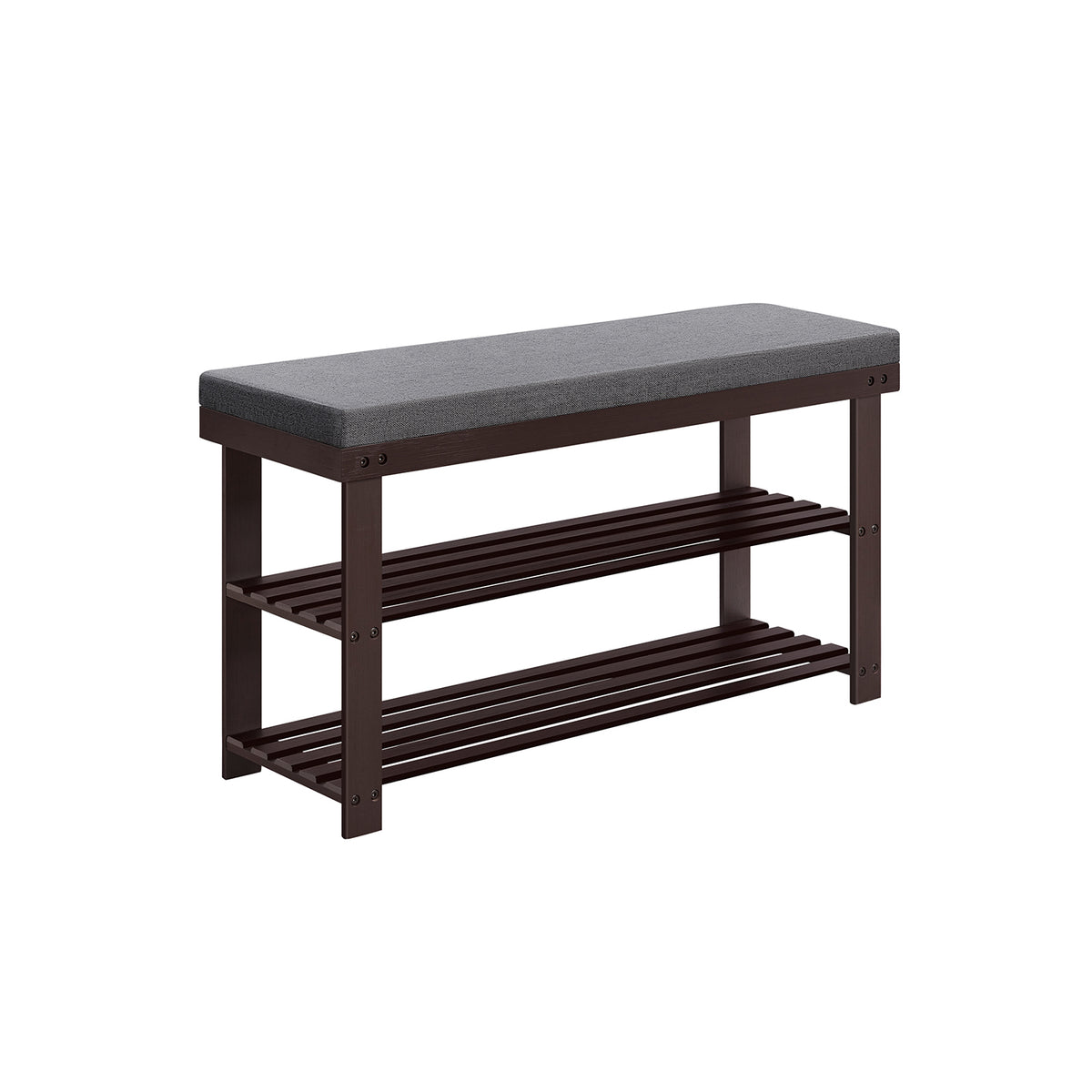3-Tier Bamboo Shoe Bench