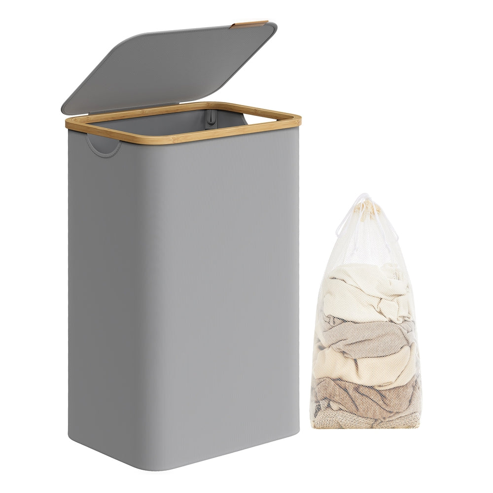 Slim Laundry Hamper with Lid, 23.8 Gallons (90L) - image 19