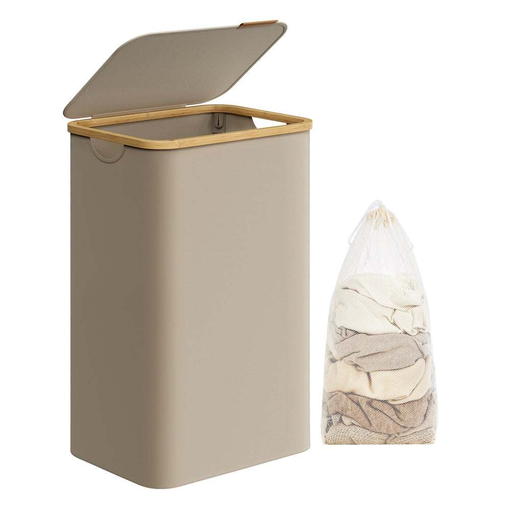 Slim Laundry Hamper with Lid, 23.8 Gallons (90L) - image 21
