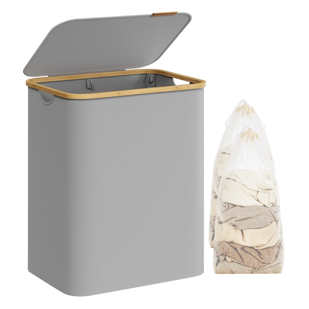 Slim Laundry Hamper with Lid, 23.8 Gallons (90L) - image 29