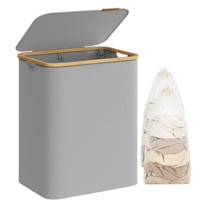 Slim Laundry Hamper with Lid, 23.8 Gallons (90L) - image 29