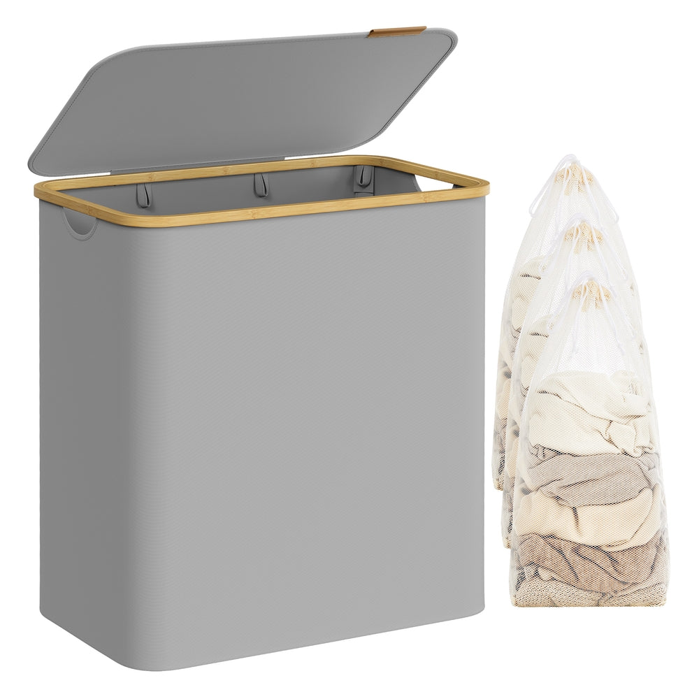 Slim Laundry Hamper with Lid, 23.8 Gallons (90L) - image 25