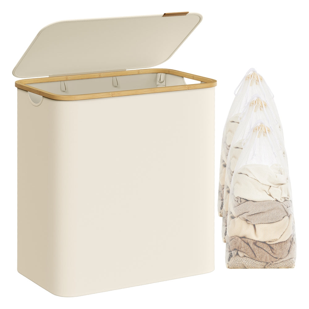 Slim Laundry Hamper with Lid, 23.8 Gallons (90L) - image 23