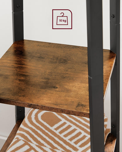 Coat Rack |Hall Trees | Coat Stand with 3 Shelves