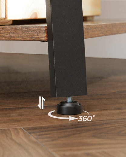 Coat Rack |Hall Trees | Coat Stand with 3 Shelves