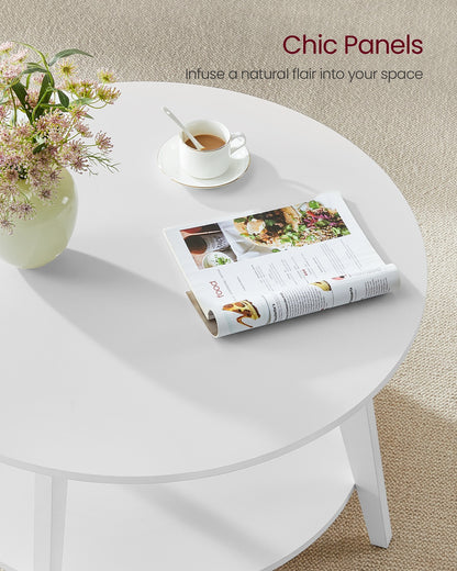 2 Tier Round Coffee Table