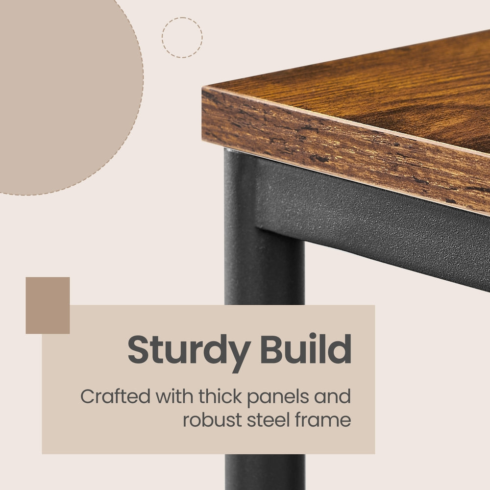 Two tier side tables set for living room and bedroom - image 6