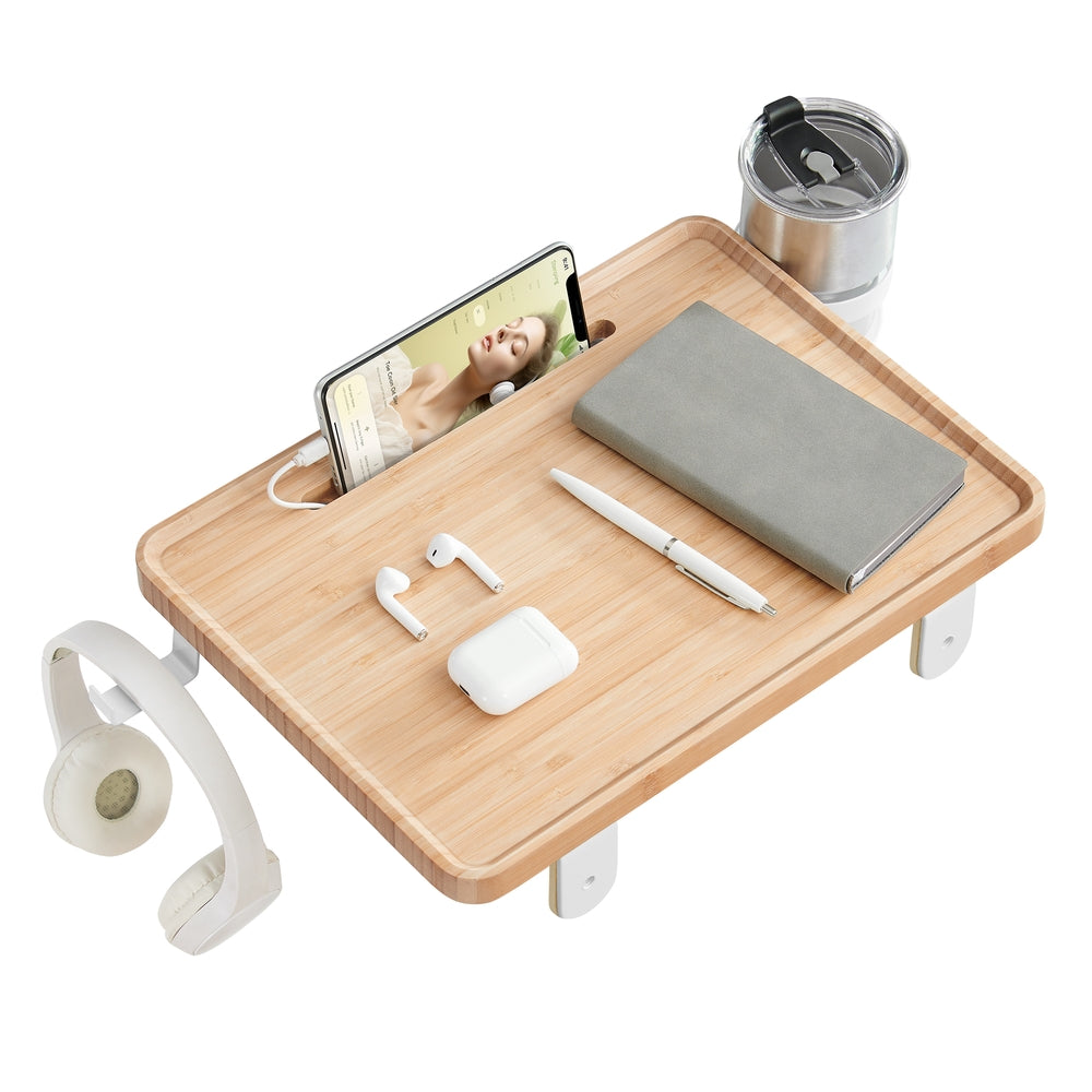 College Dorm Room Essentials Clip On Nightstand Bedside Storage - image 1