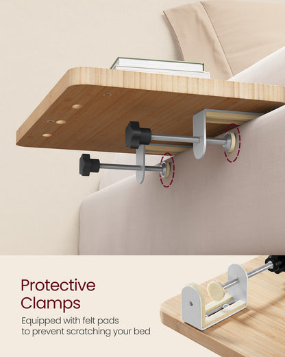 College Dorm Room Essentials Clip On Nightstand Bedside Storage - image 7