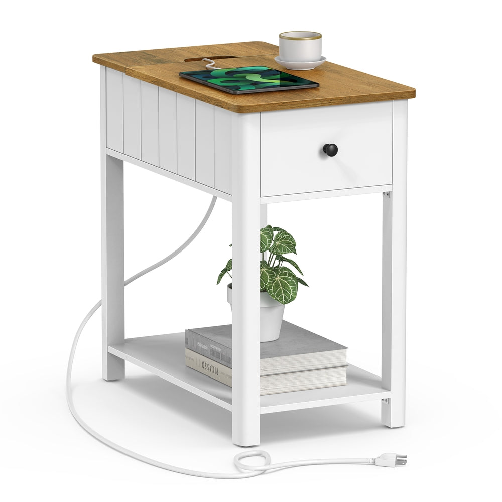 Side Table with Charging Station - image 10