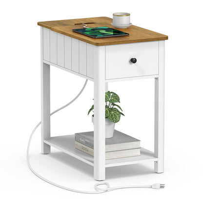 Side Table with Charging Station - image 10