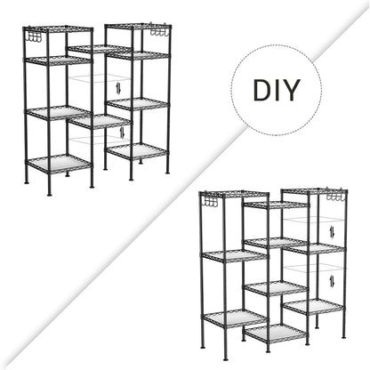 Bathroom Shelf, Storage Rack for Small Space, Total Load Capacity 220 lb