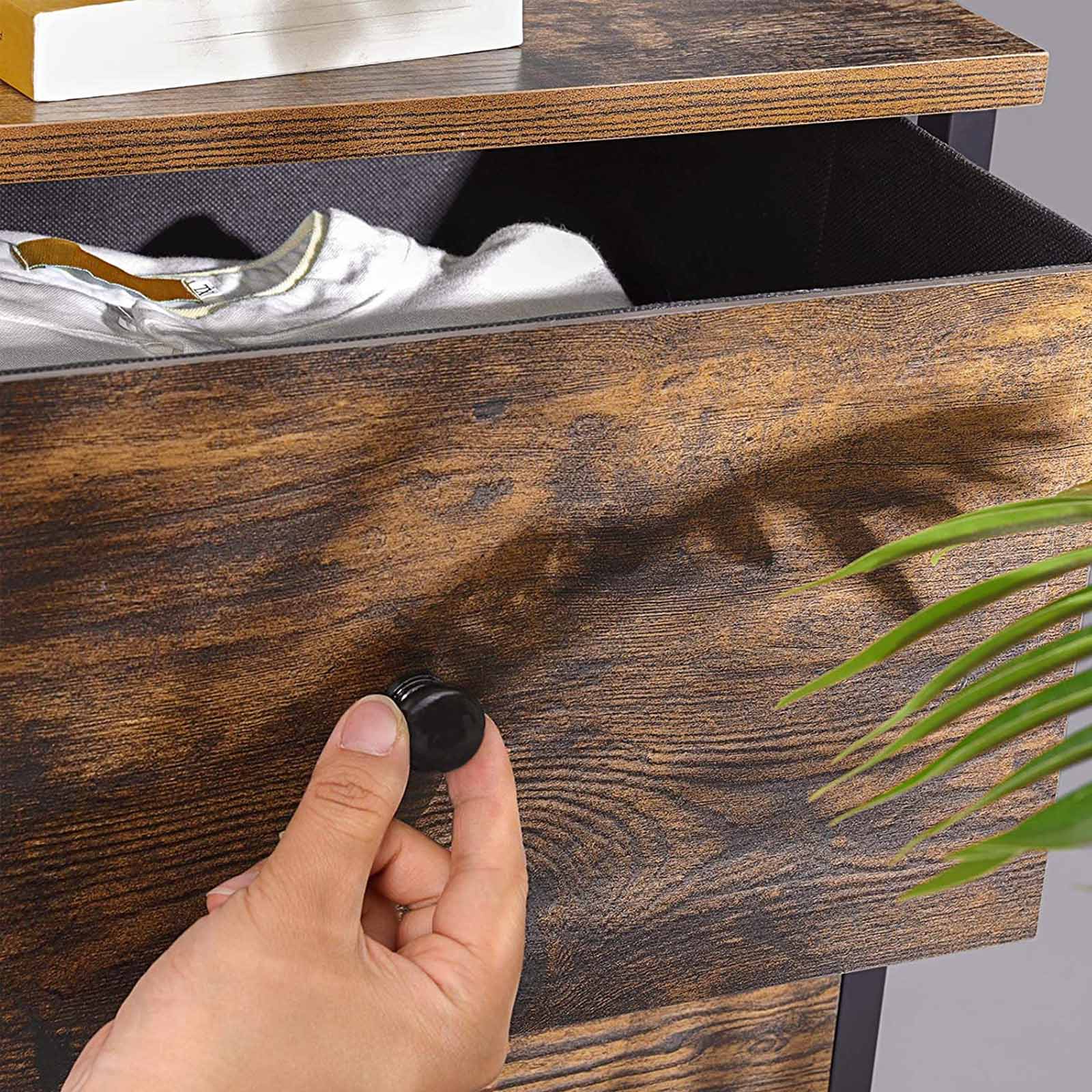 6 Drawer Chest with Metal Frame - image 13