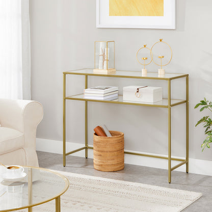 Tempered Glass Table | Console Table | Modern Sofa or Entryway Table