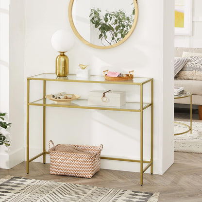 Tempered Glass Table | Console Table | Modern Sofa or Entryway Table