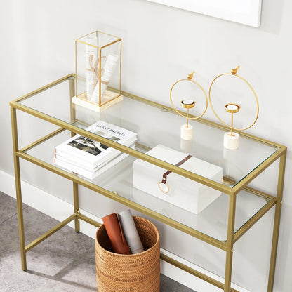 Tempered Glass Table | Console Table | Modern Sofa or Entryway Table