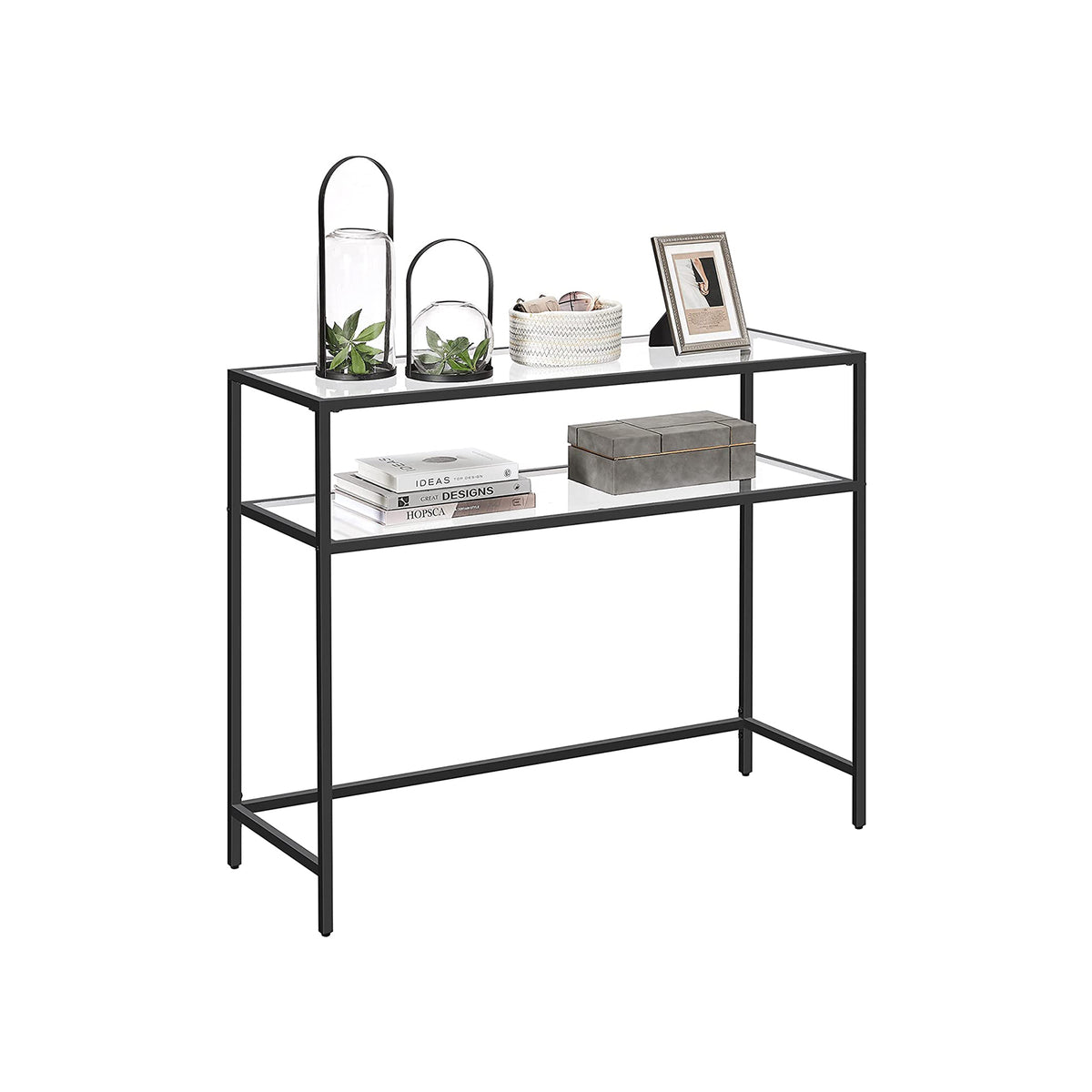 Tempered Glass Table | Console Table | Modern Sofa or Entryway Table