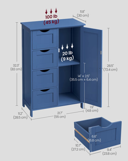 Storage Cabinet with Drawers and Door - image 33
