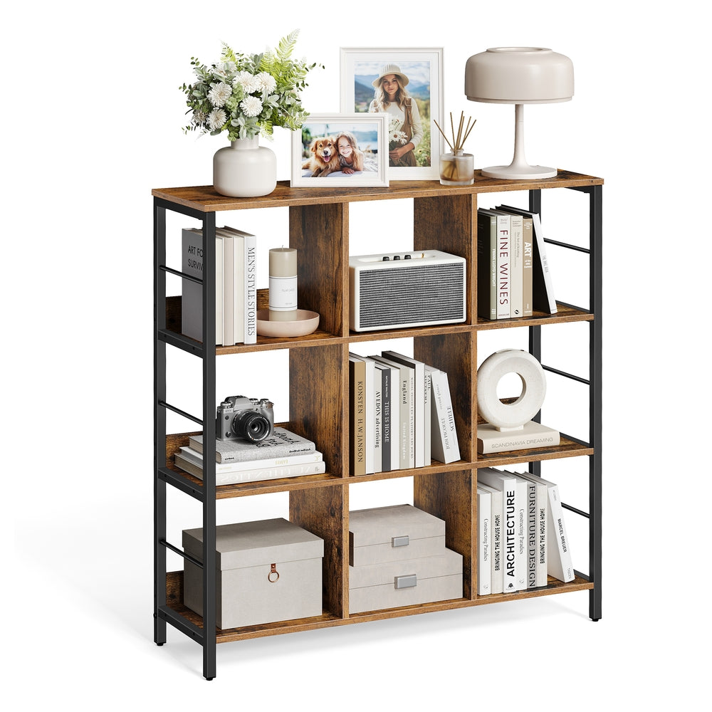 Bookshelf with 9 Storage Cubes - image 1