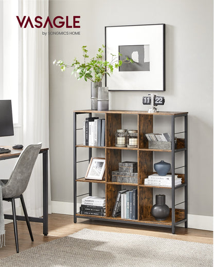 Bookshelf with 9 Storage Cubes - image 2