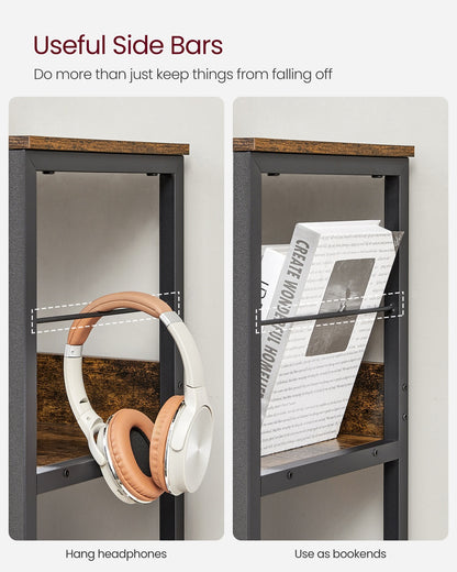Bookshelf with 9 Storage Cubes - image 4