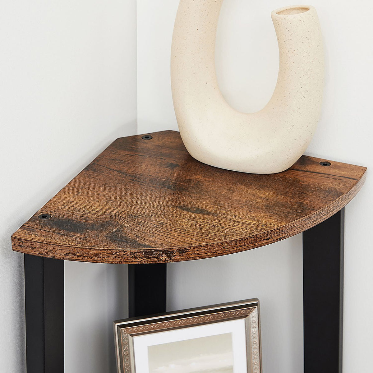 FLORA 4-Tier Corner Shelf Rack