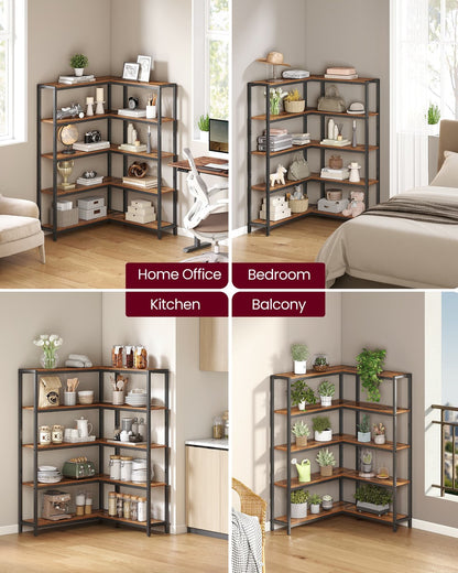 Metal Frame Bookshelf for living room bedroom or office - image 5