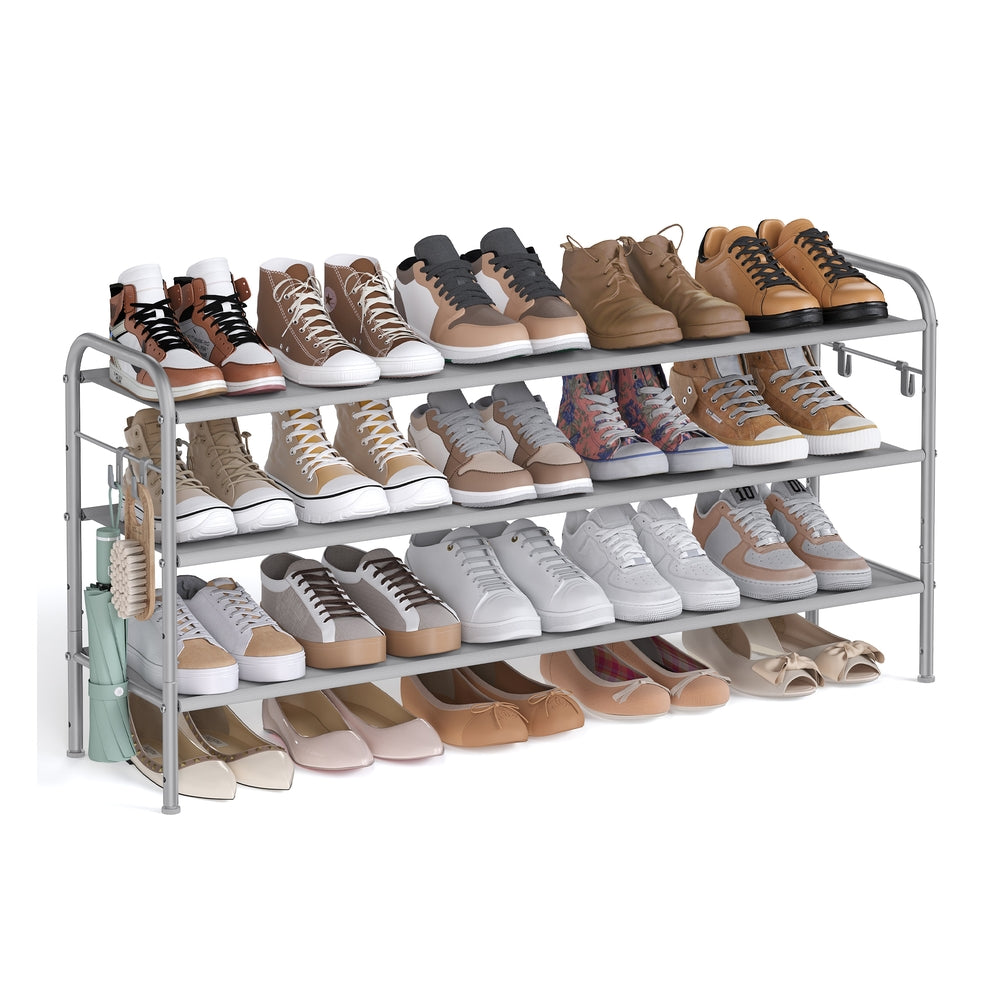 2 Tier Shoe Organizer Holds up to 12 Pairs of Shoes - image 9