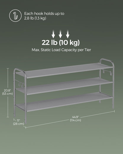 2 Tier Shoe Organizer Holds up to 12 Pairs of Shoes - image 14