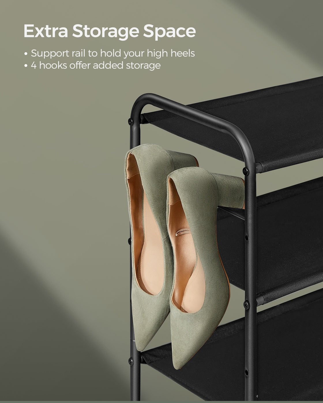 2 Tier Shoe Organizer Holds up to 12 Pairs of Shoes - image 21
