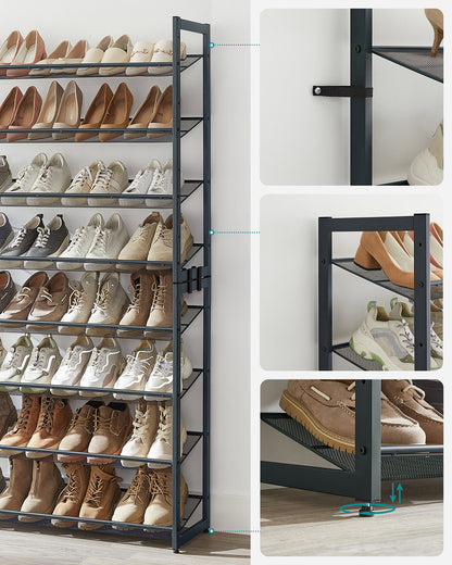 2 Stackable Shoe Racks - image 5