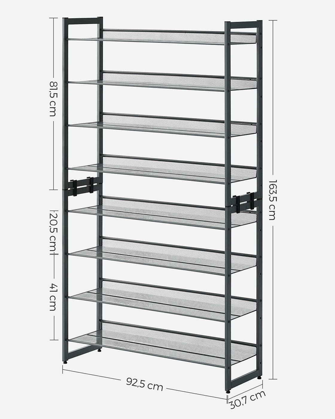 2 Stackable Shoe Racks - image 7