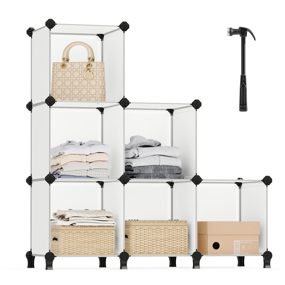 Storage Cube Organizer, DIY Closet Cabinet Chests Space-Saving