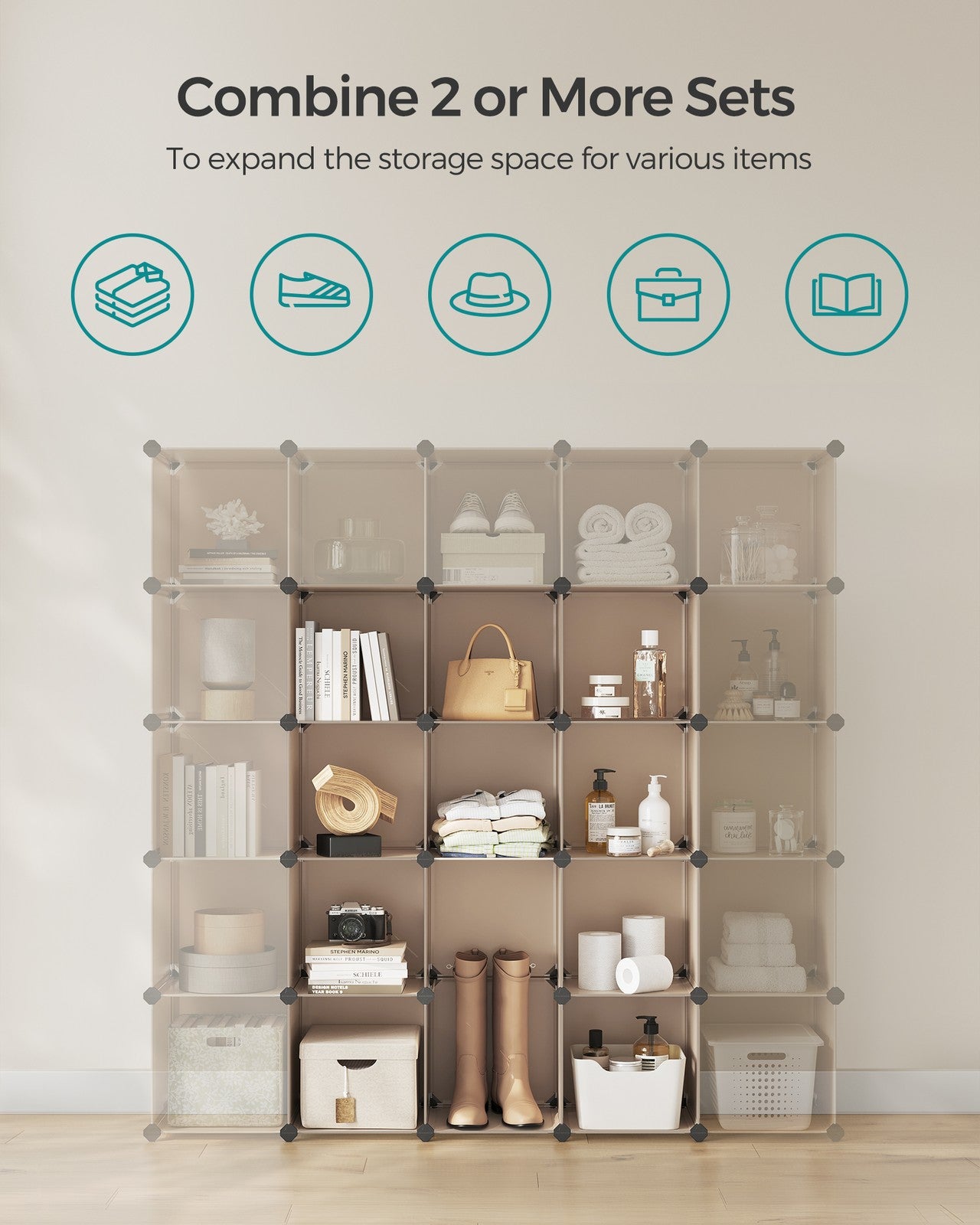 Cube Storage Organizer, Set of 16 - image 29