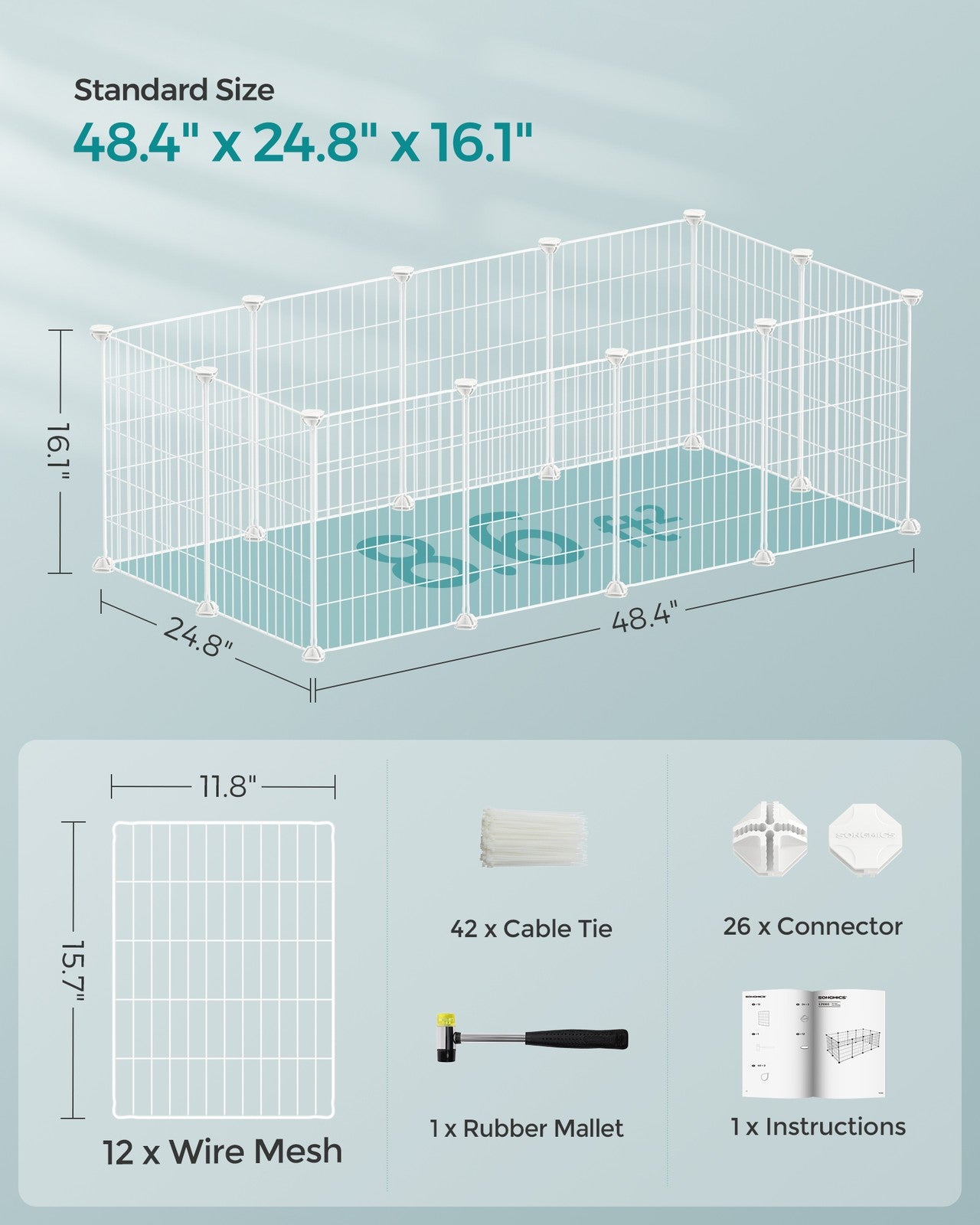 DIY Pet Playpen with Cable Ties - image 7