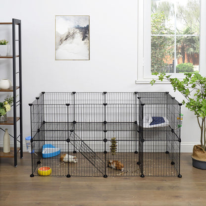 Pet Premium Villa for Guinea | Pet Playpen Includes Cable Ties