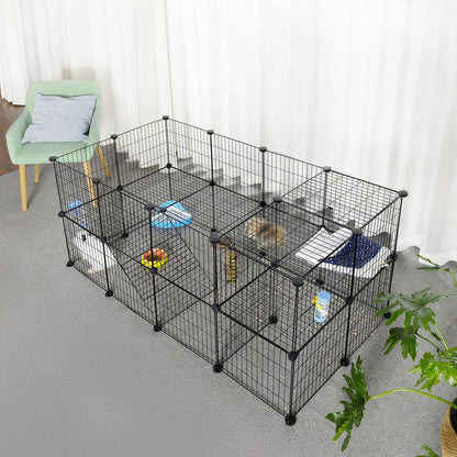 Pet Premium Villa for Guinea | Pet Playpen Includes Cable Ties